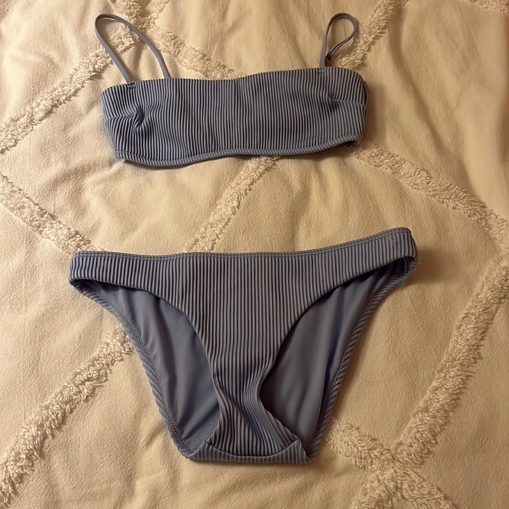 Hollister blue bikini